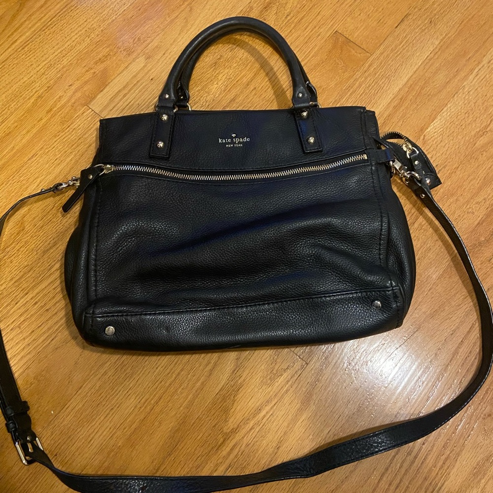 Kate Spade Midnight Black Satchel